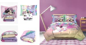 Set-de-Comforter-Disney-Minnie-Bowtique-Unicorn-Dreams