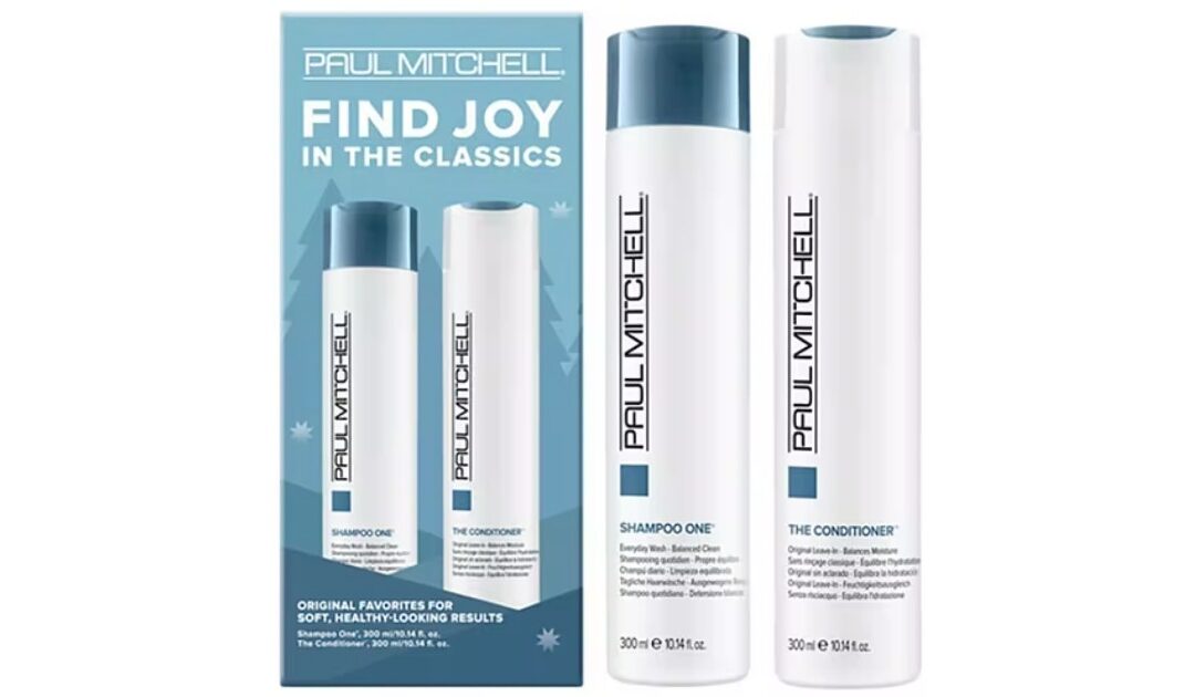 Set de Regalo de 2-Piezas Paul Mitchell Find Joy SOLO $9.99 (Reg $21)