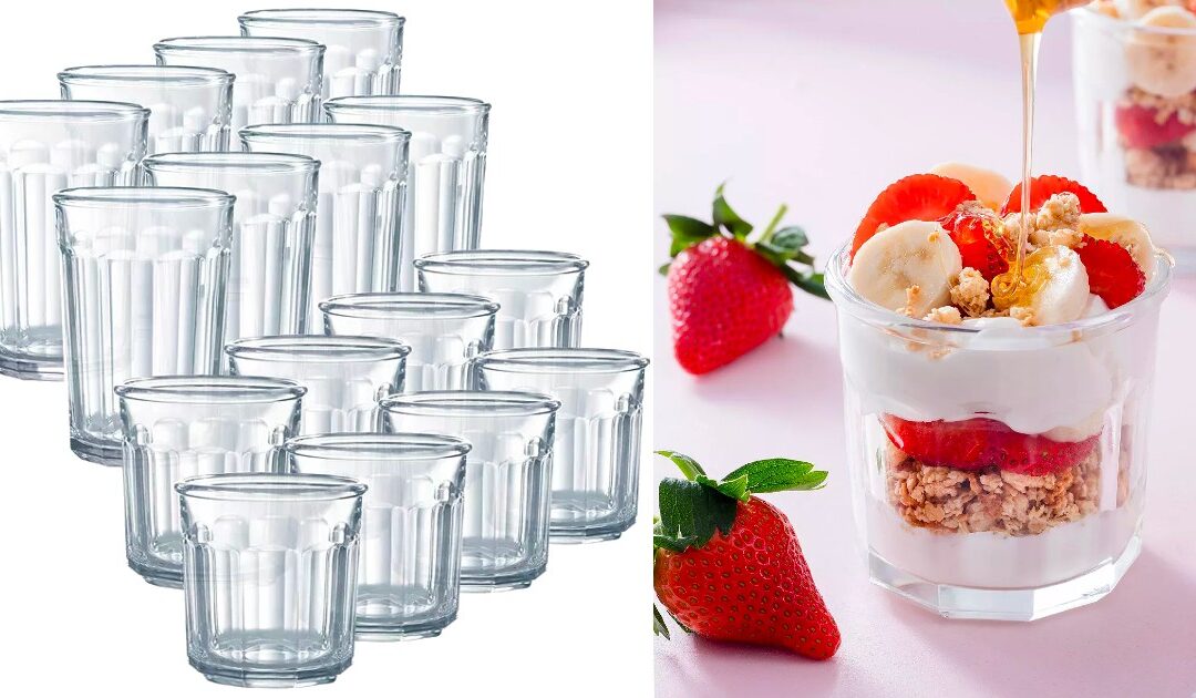 Set de Vasos Luminarc 16 Piezas a solo $15.99 (Reg. $67)
