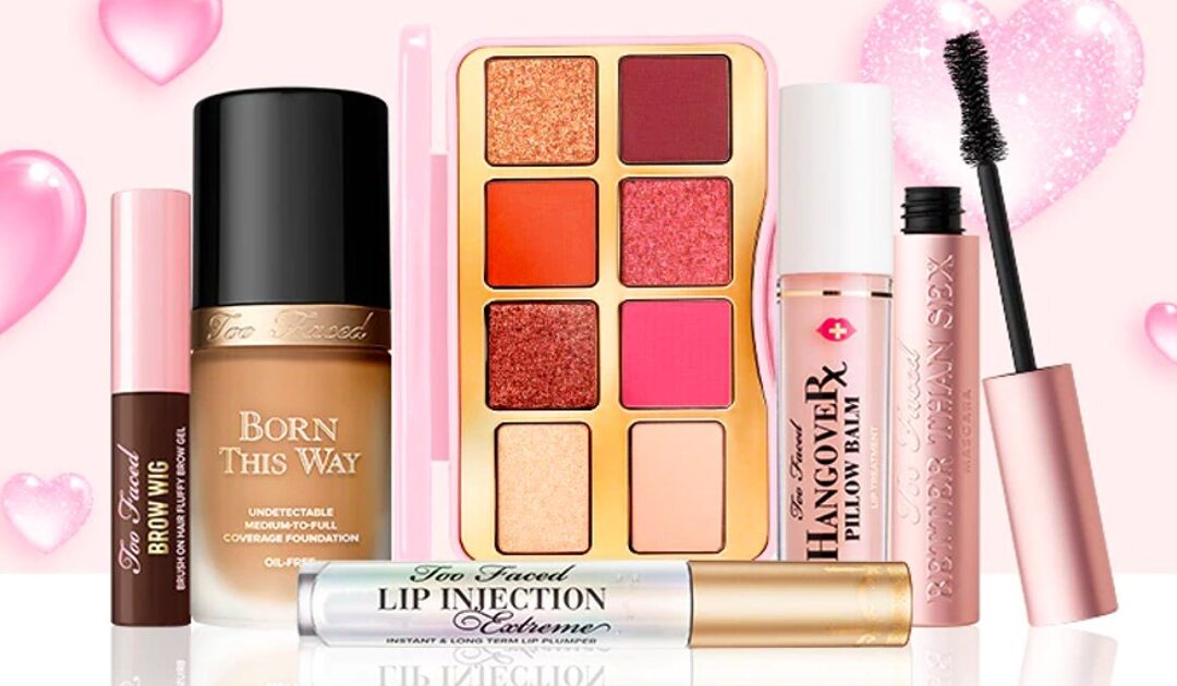 Too Faced – 30% Off en TODO + Extra 10% Off al Finalizar la Compra