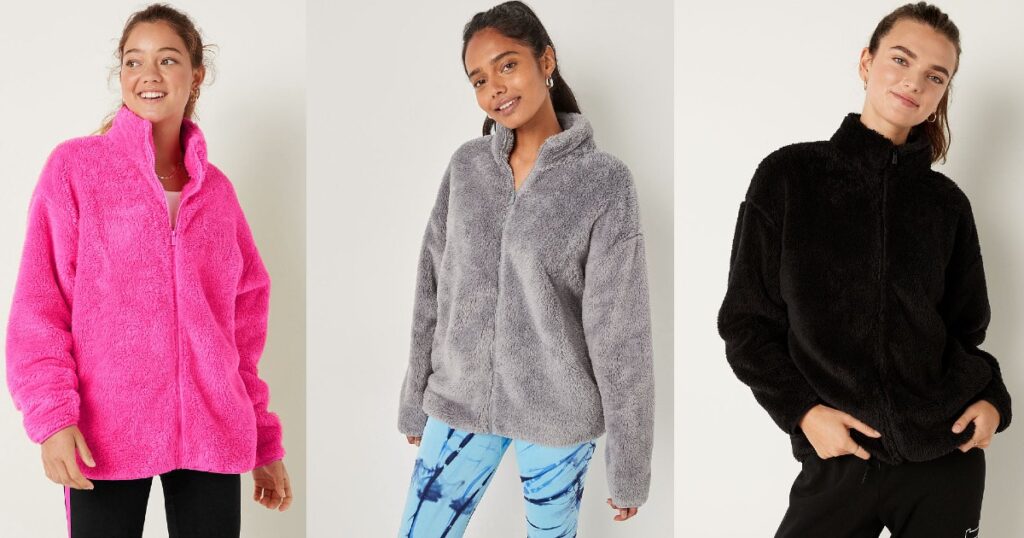 Victoria’s Secret Full-Zip Teddy Jacket