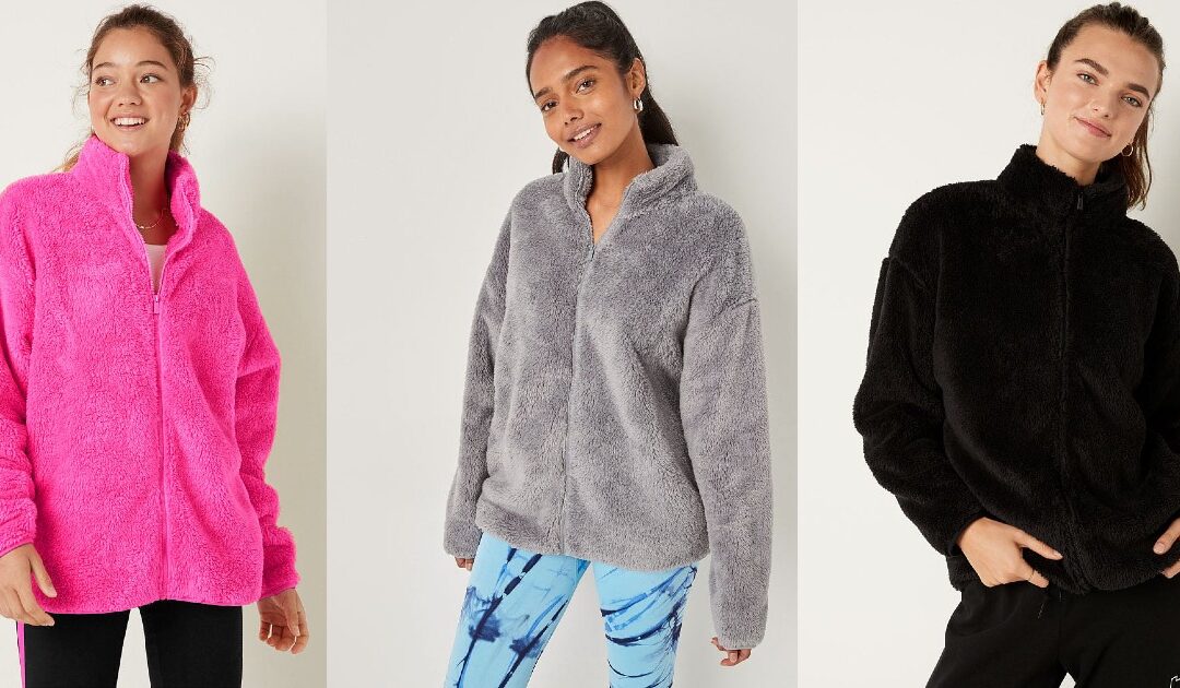 Victoria’s Secret Full-Zip Teddy Jacket SOLO $30 (Reg. $80)
