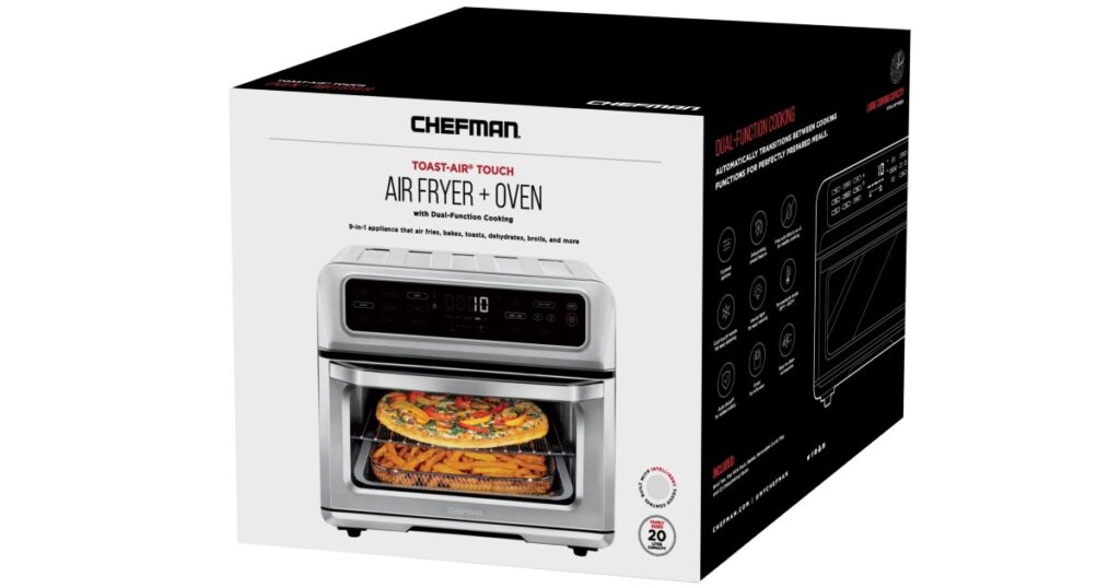 Freidora de Aire de Doble Función Chefman