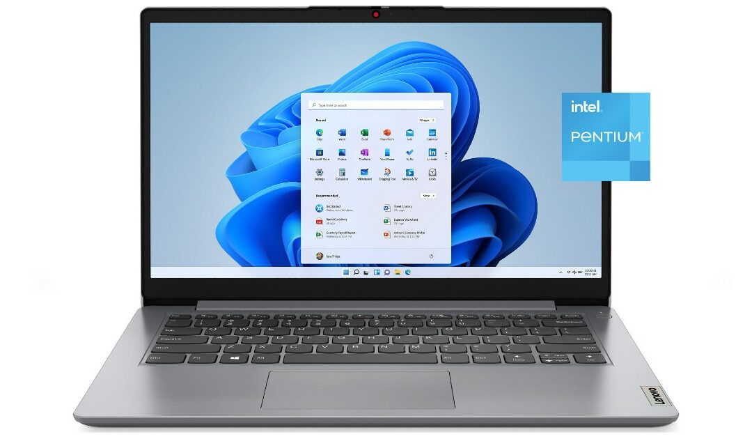 Lenovo Ideapad 1i 14-In Laptop Intel Pentium a solo $129 en Walmart (Reg. $179)