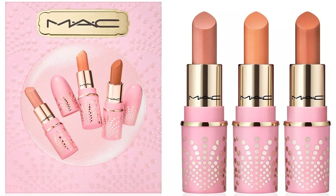 MAC 3-Piezas Taste Of Bubbly Mini Lipstick Set SOLO $18.75 (Reg $42)