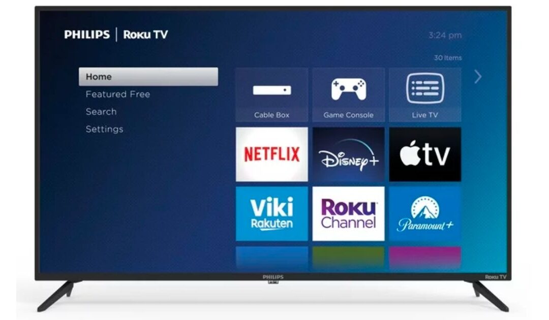 Philips 4K Ultra HD Roku Smart LED TV 50-In a solo $198 en Walmart