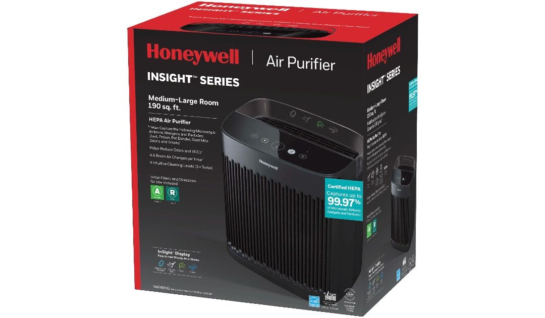 Purificador de Aire Honeywell InSight HEPA a solo $99.99 en Best Buy (Reg. $160)