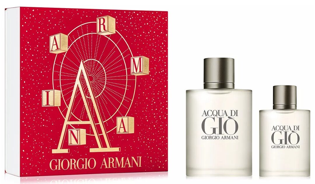 Set de Regalo Acqua di Giò Para Hombres de 2-Piezas SOLO $98 (Reg $151)