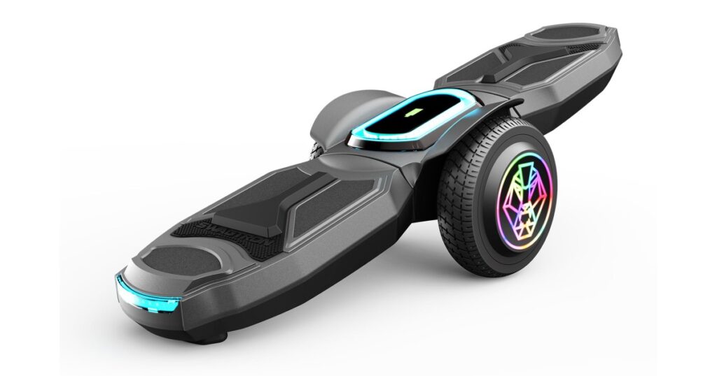 Swagtron Shuttle Zipboard Electric Hoverboard Skateboard