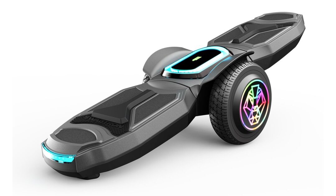 Swagtron Shuttle Zipboard Electric Hoverboard Skateboard a solo $198 (Reg. $329)