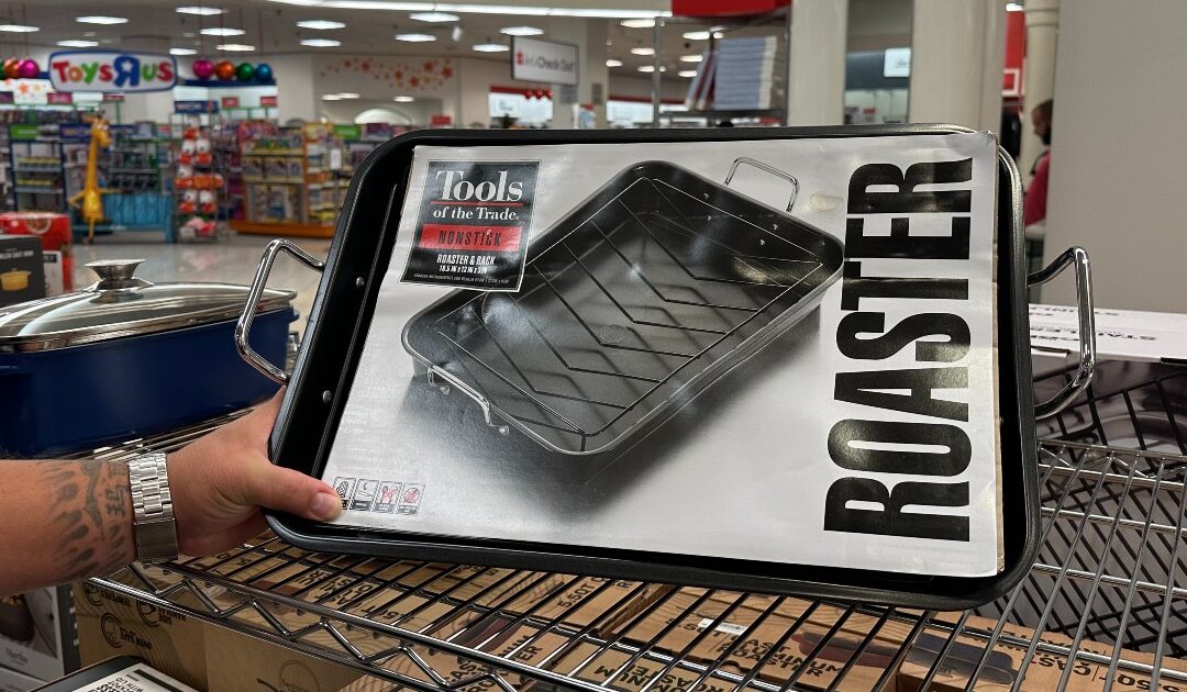 Tools of the Trade Nonstick Roaster & Rack SOLO $10.93 en Macy’s (Reg. $44)