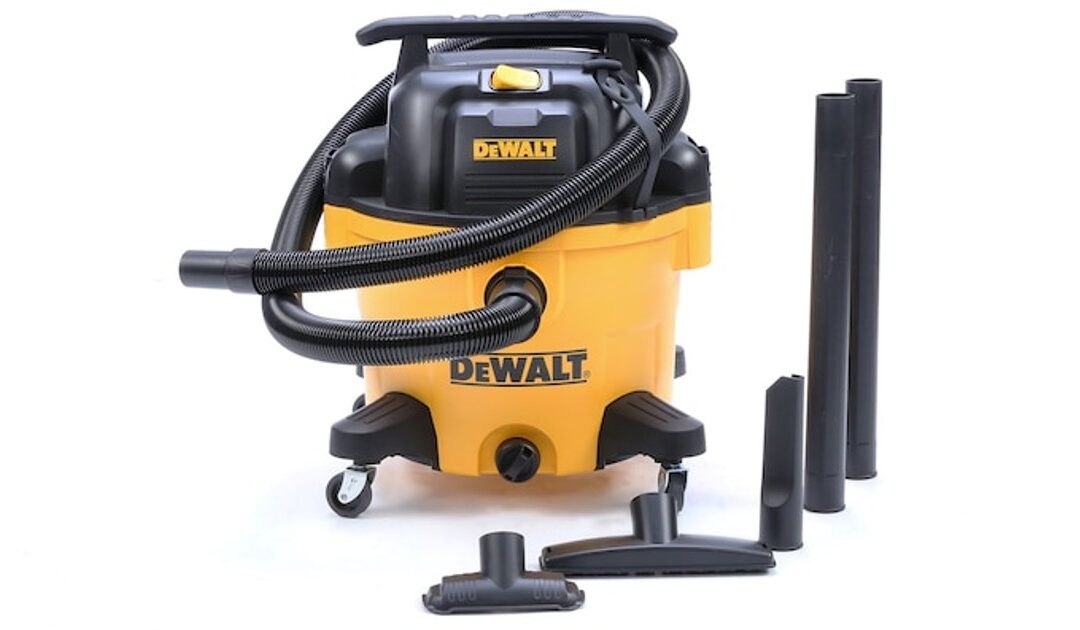 Aspiradora DEWALT 9-Galones 5-HP con Accesorios Incluidos SOLO $99 (Reg. $119)