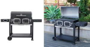 BBQ-Kenmore-32-inch-Smart-Charcoal-Grill-con-Bluetooth-Meat-Thermometer