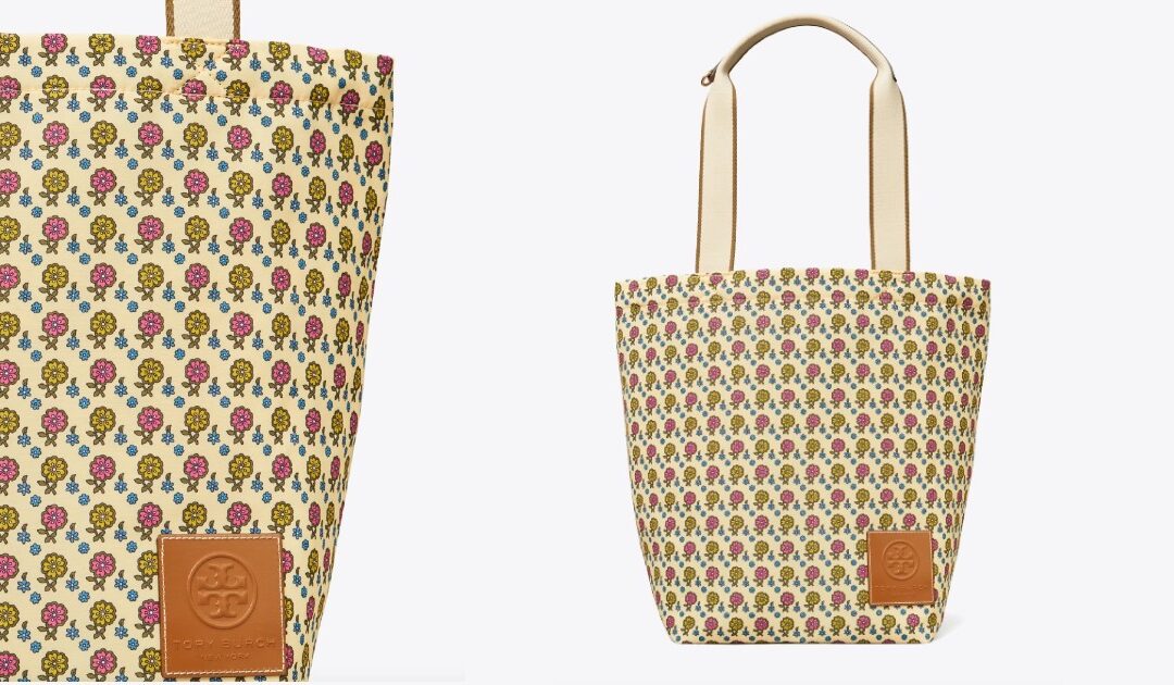Bolso Tory Burch Ella Deconstructed Printed Tote por SOLO $99 (Reg $198)