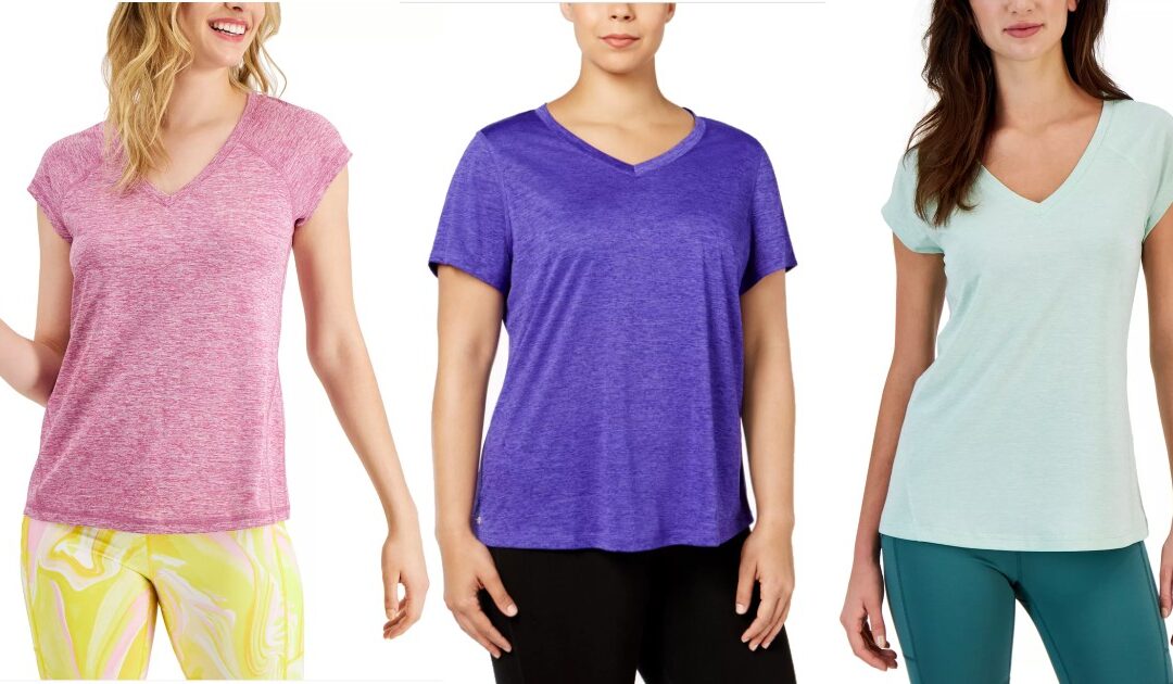 Camisas ID Ideology Essentials Rapidry Heathered Performance T-Shirt a solo $7.25 (Reg. $14.50)