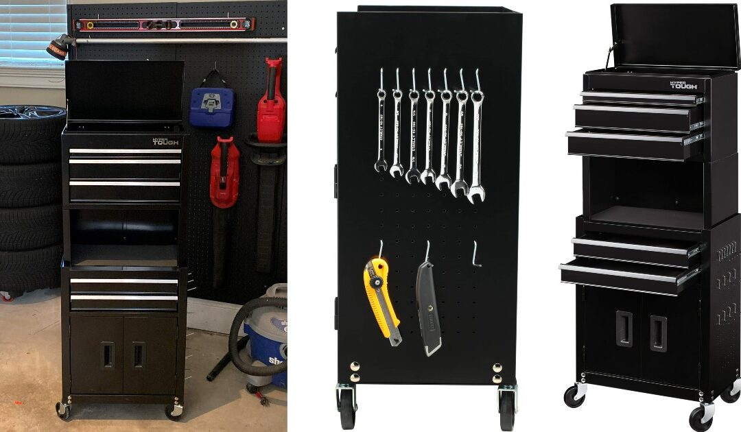 Combo de Armario y Caja de Herramientas Hyper Tough SOLO $99 (Reg. $150)