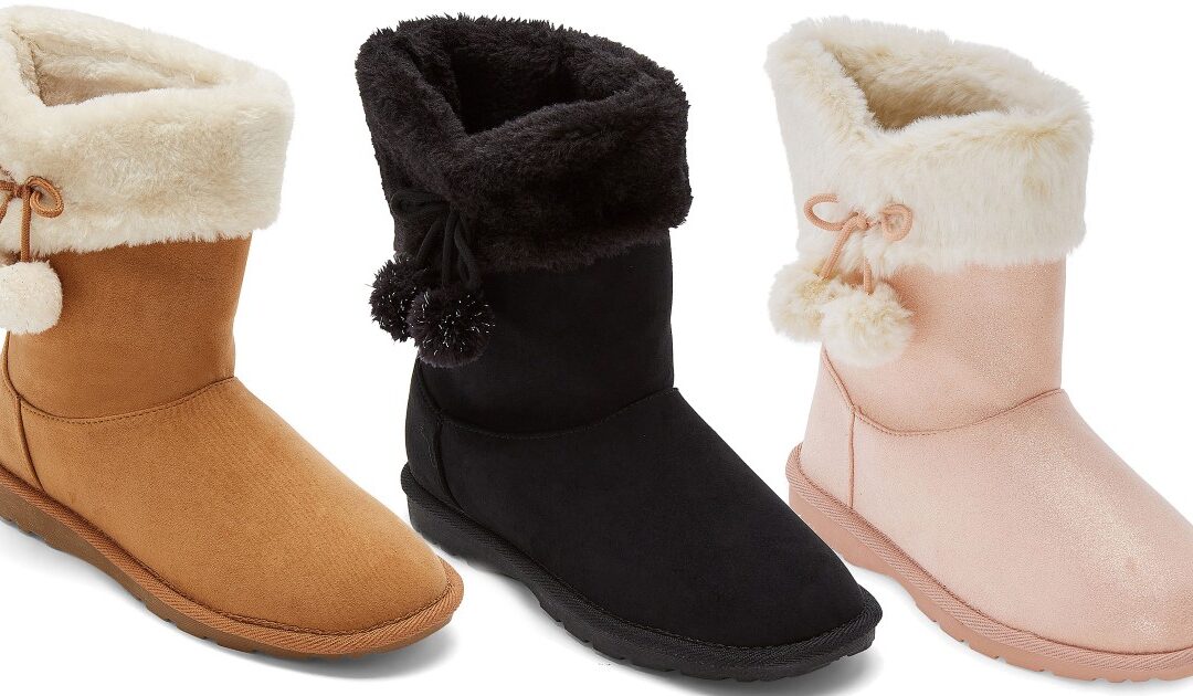 Botas de Invierno Para Niñas SOLO $14.99 en JCPenney (Reg. $45)
