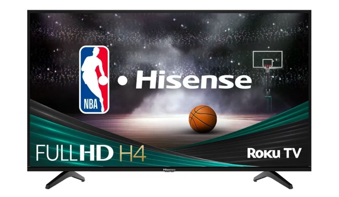 Hisense Class 1080p FHD LED LCD Roku Smart TV 40-In a solo $124 en Walmart