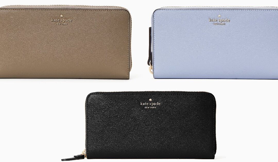 Kate Spade Laurel Way Neda Large Wallet SOLO $55 (Reg $229)
