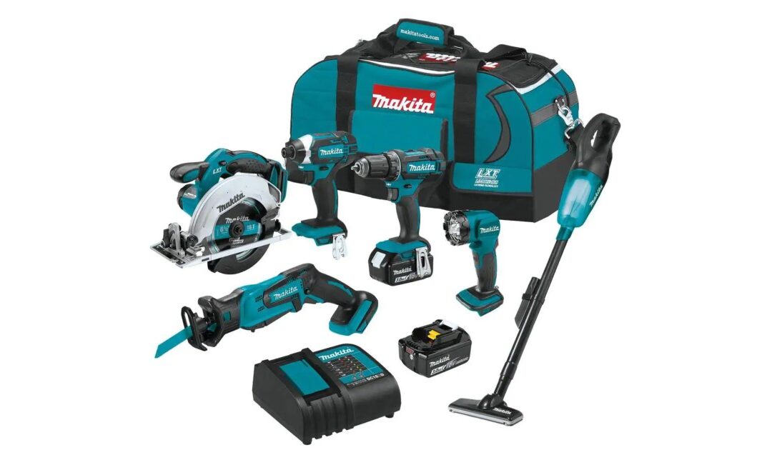 Kit de 6 Herramientas Makita SOLO $299 en Home Depot (Reg. $419)