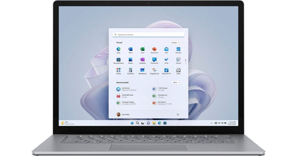 Microsoft Surface Laptop 5 Touch Screen 13.5-In