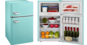 Mini Nevera Retro Insignia 3.1 cu. ft. - Azul