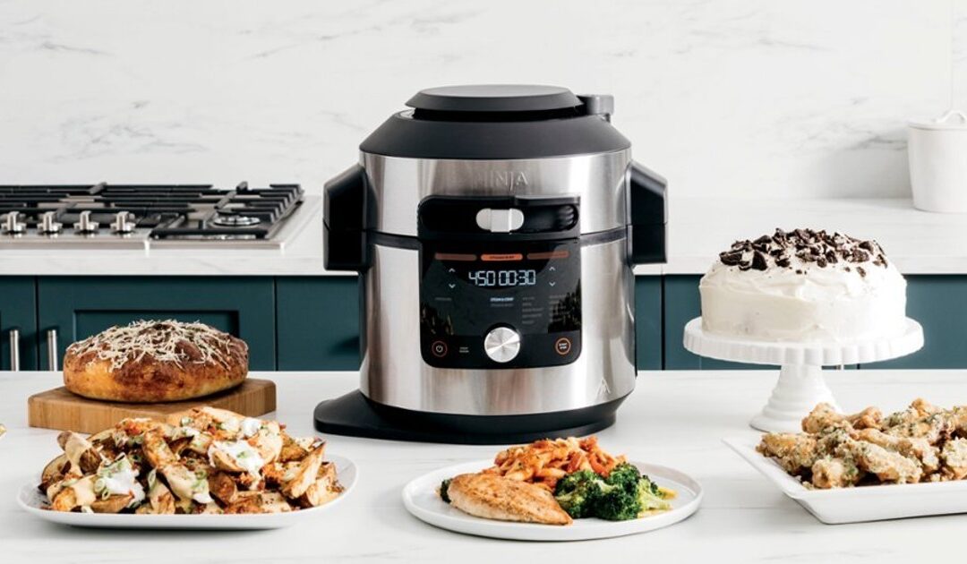 Olla a Presión y Freidora de Vapor Ninja Foodi 14-en-1 8-Qt XL SOLO $149.99 (Reg. $280)