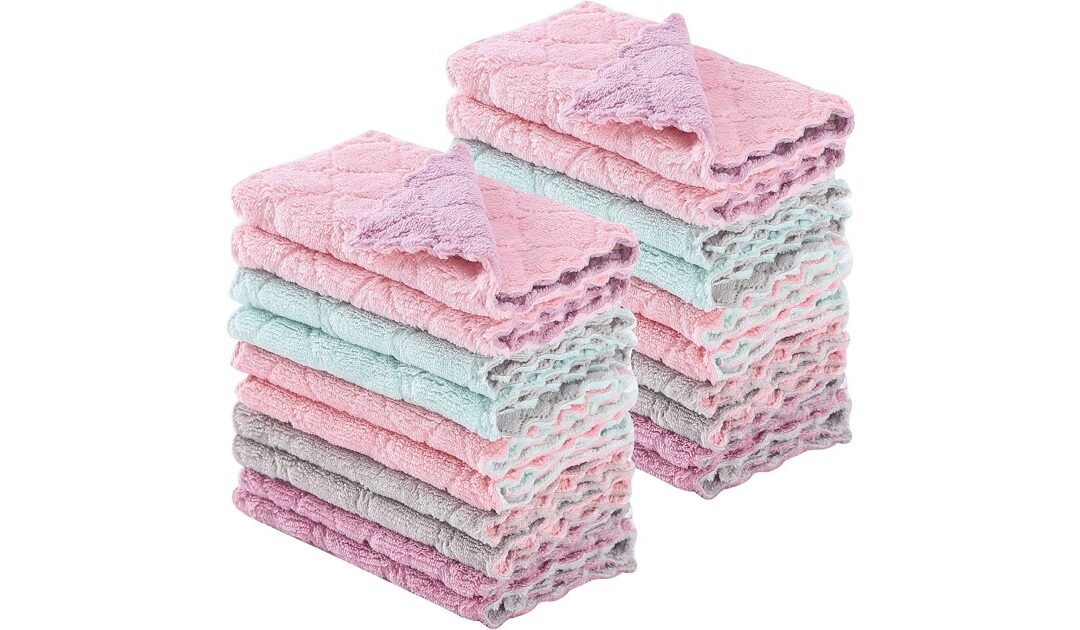 Paquete de 20-Paños Multiusos a solo $6.99