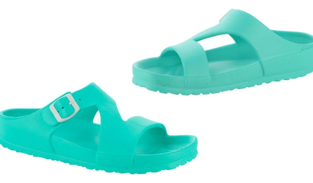 Sandalias Corkys Pool Party Slide a solo $14.99 (Reg. $29.95)