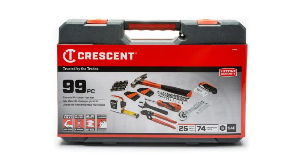 Set de Herramientas Crescent de 99-Piezas
