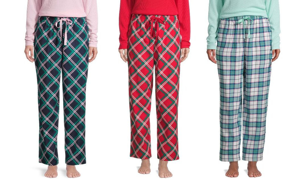 Pajamas Sleep Chic Flannel SOLO $8.99 (Reg $26)