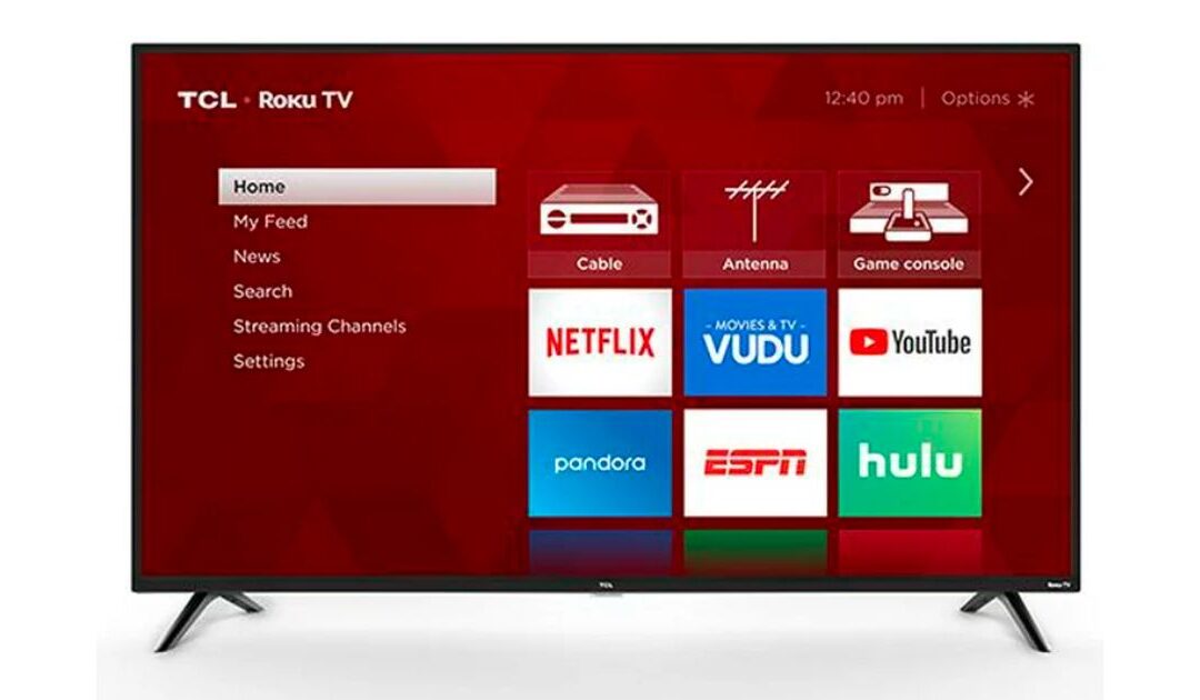 TCL HD LED Roku Smart TV 32-In a solo $106 en Walmart (Reg. $148)