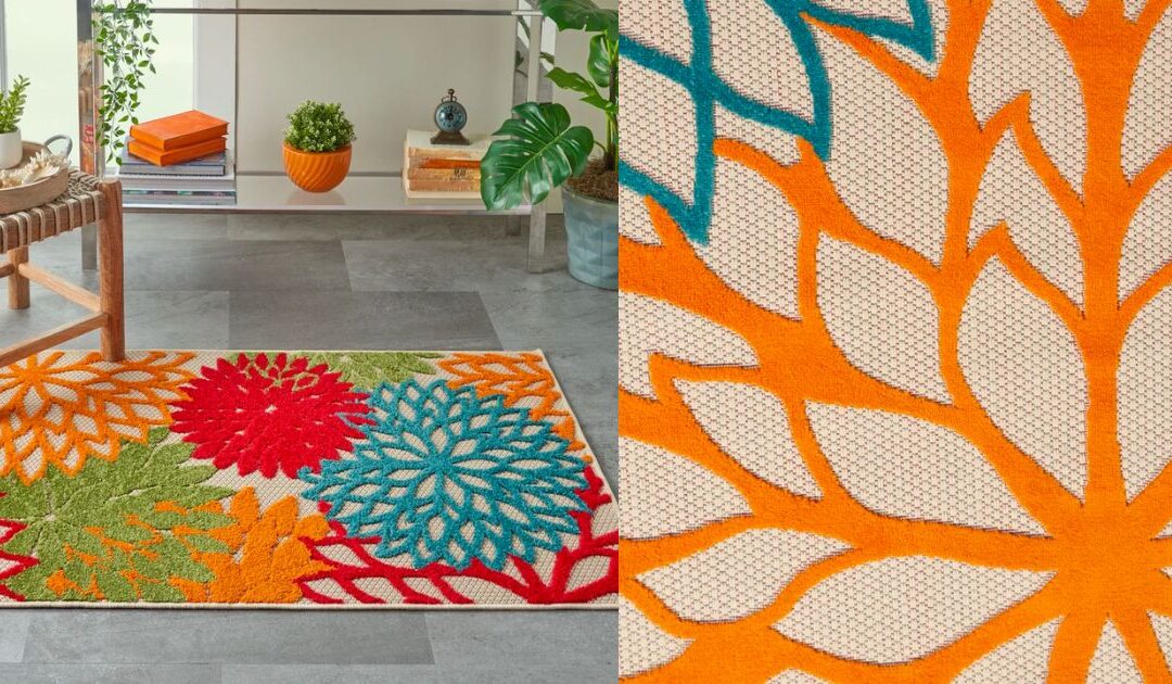 Alfombra Andover Mills Miraloma Floral a SOLO $37.99 (Reg. $119) y envío GRATIS