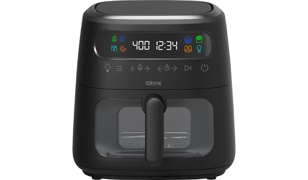 CRUX Marshmello 8-Qt Digital Air Fryer Kit SOLO $49.99 en Best Buy (Reg. $130)