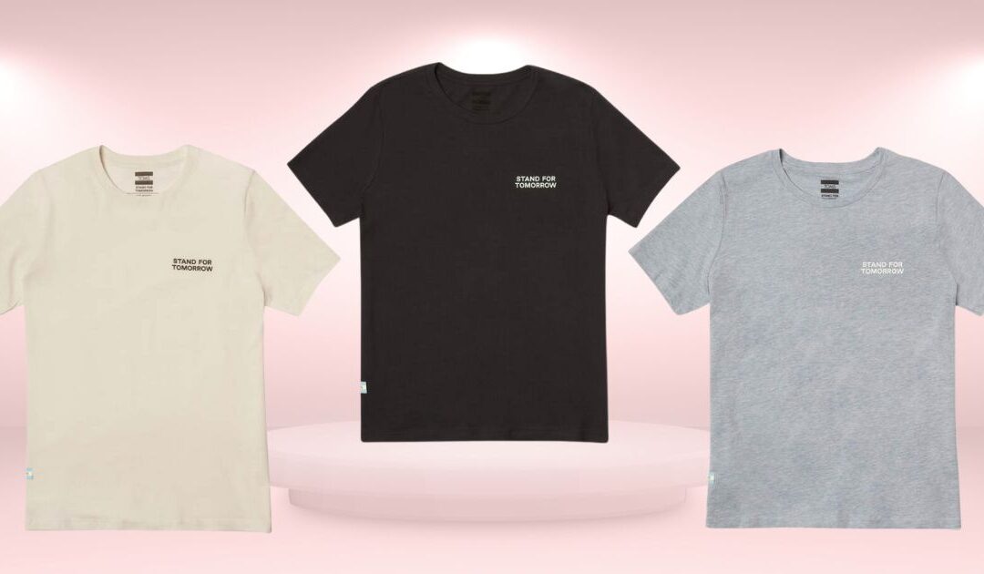 Camisas Stand For Tomorrow Crew Tee a solo $9.97 (Reg. $24.95)