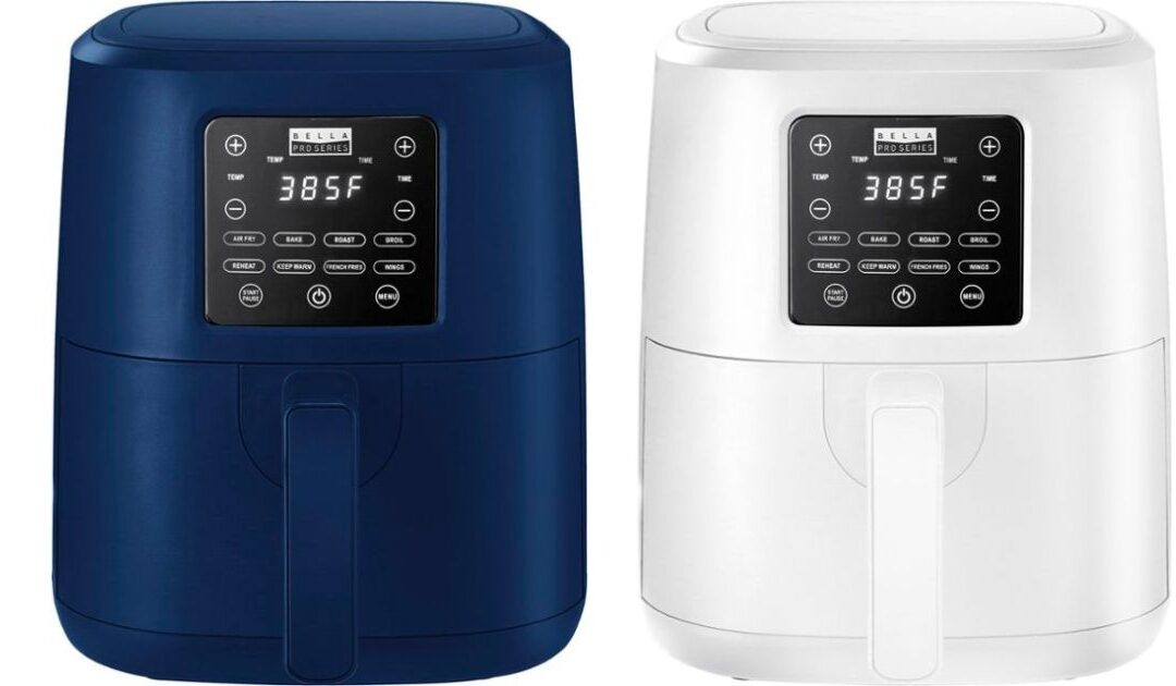 Freidora Digital de Aire Bella Pro Series 4.2-Qt a solo $29.99 en Best Buy (Reg. $70)