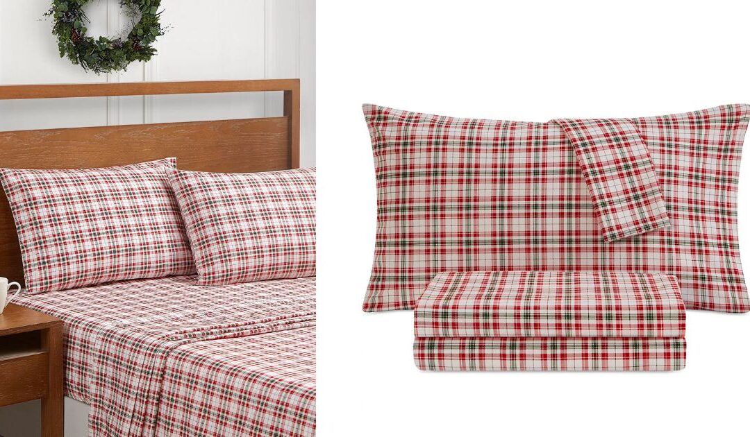 Set de Sabanas Jessica Sanders Holiday de 3 Piezas a solo $8.93 (Reg. $30) en Macy’s