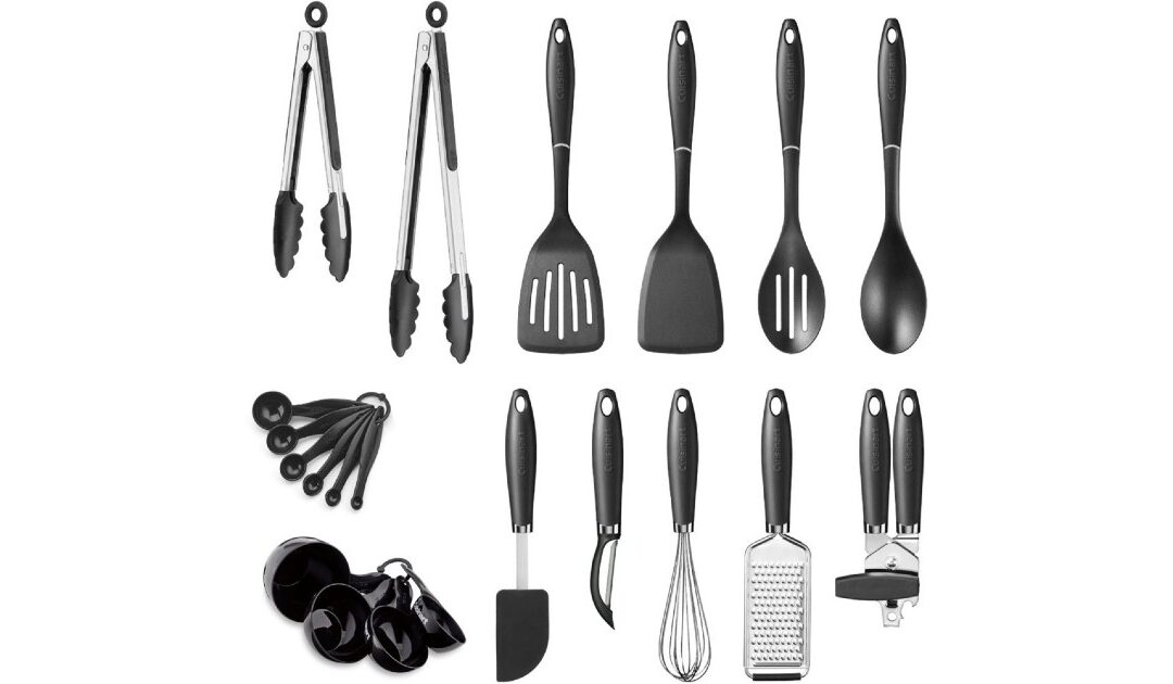 Set de Utensilios de Cocina Cuisinart 21-Piezas SOLO $29.99 en Best Buy (Reg. $70)