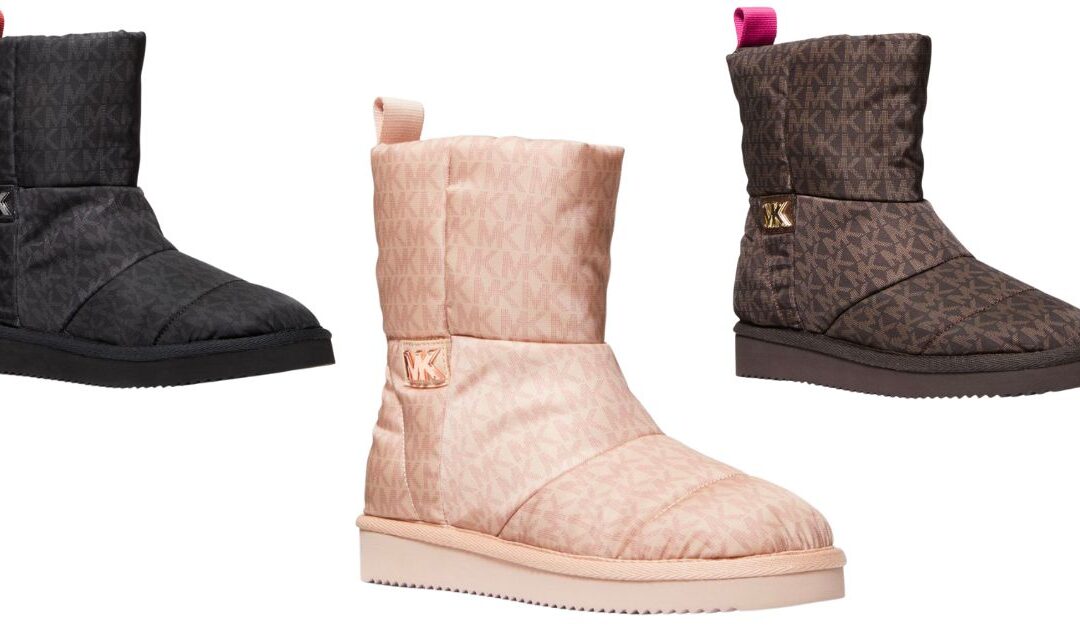 Botas Michael Kors Stark Logo Slip-On SOLO $50.06 (Reg $165)