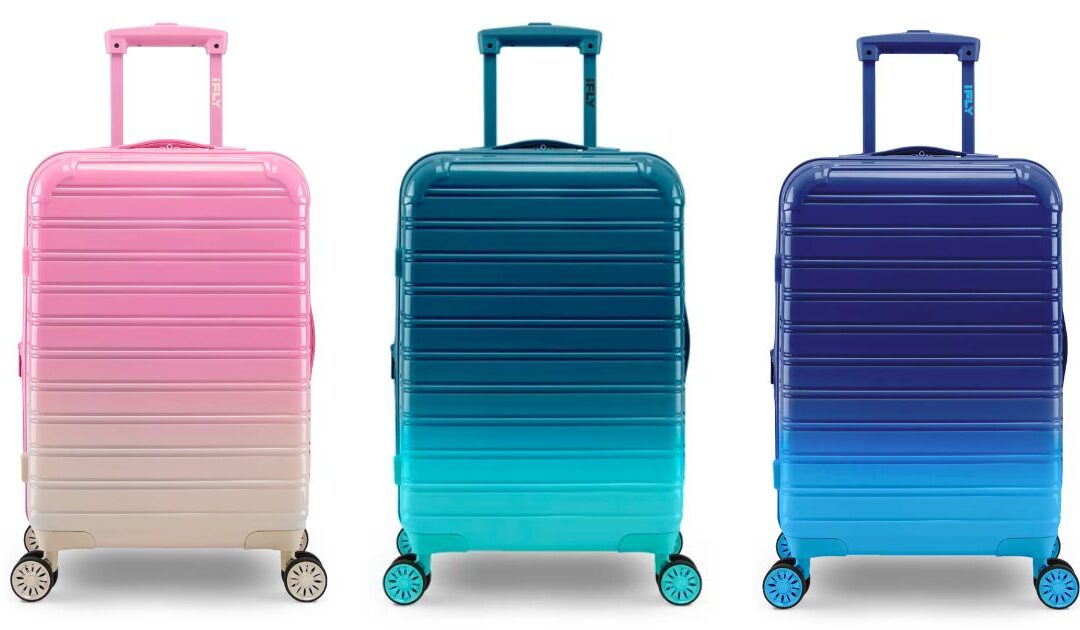 Equipaje de mano iFLY Hardside Fibertech SOLO $41 en Walmart (Reg. $80)