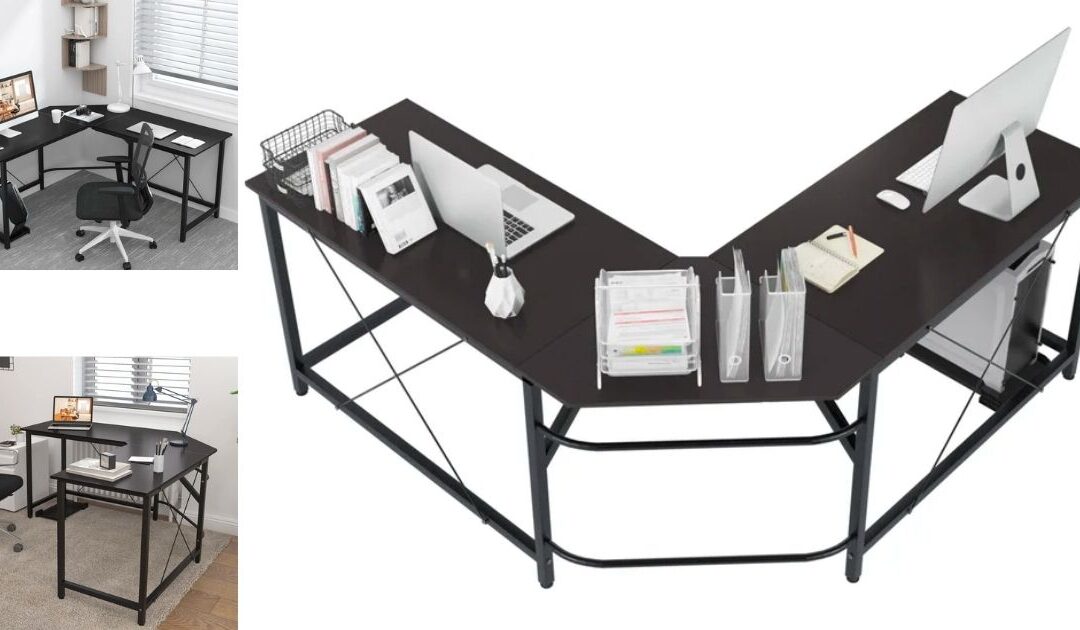 Escritorio Horchak 59″ tan bajo como $88.99 en Wayfair (Reg. $175+)