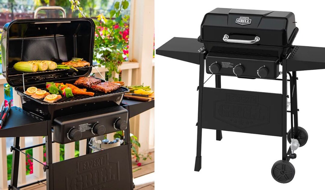 Grill de Gas Propano de 3-Quemadores a solo $96 en Walmart