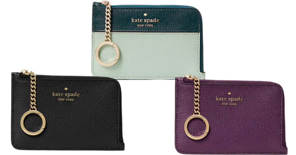 Kate Spade Darcy Medium L Zip Card Holder