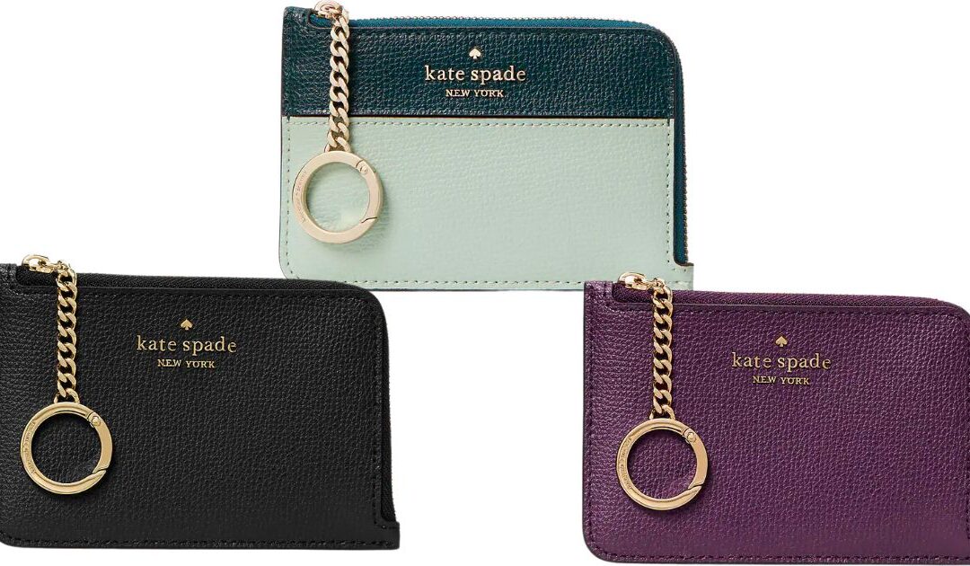 Kate Spade Darcy Medium L Zip Card Holder SOLO $25 (Reg $99)