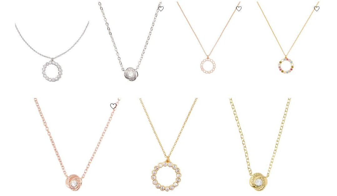 Collares Kate Spade a solo $19 (Reg $58+)