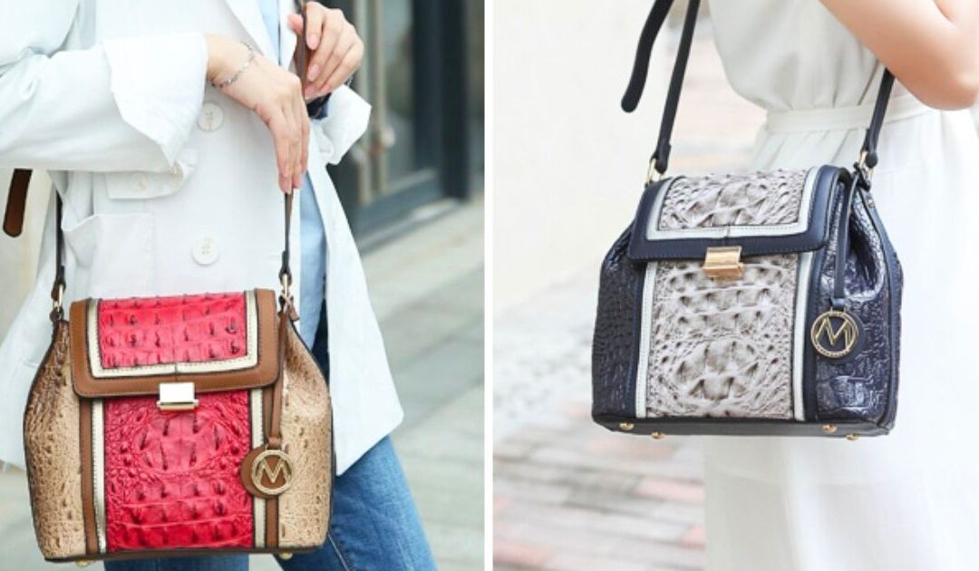 MKF Collection Jamilah Vegan Leather Shoulder Bag SOLO $39 (Reg $249)