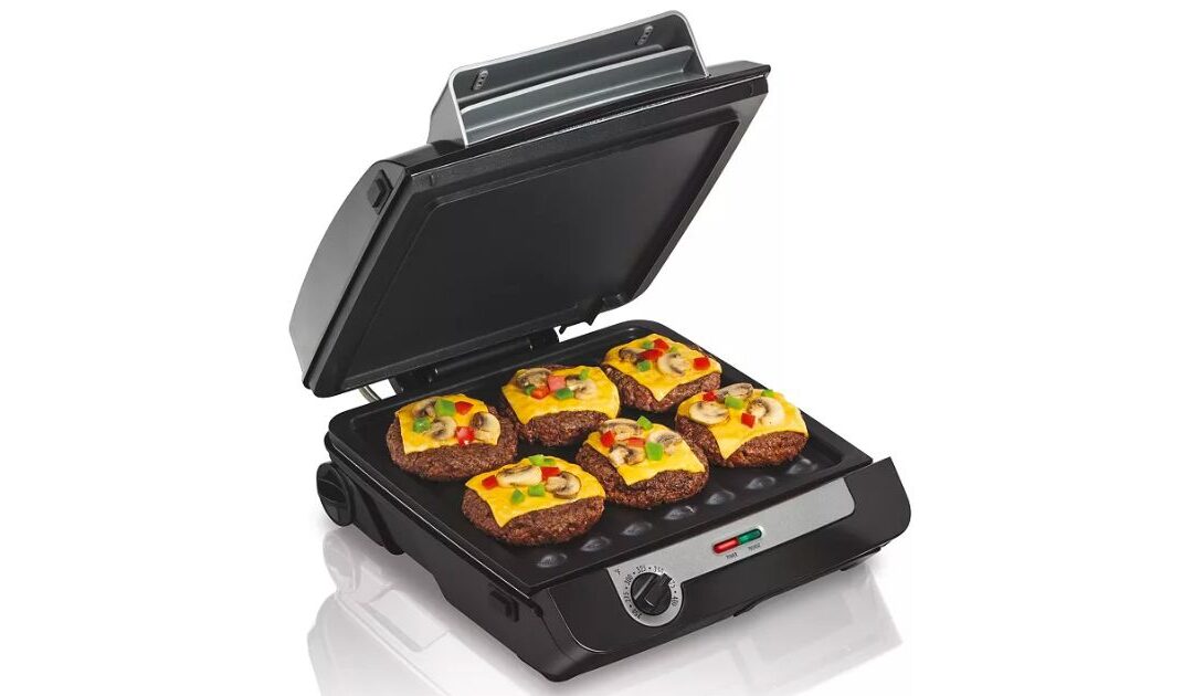 MultiGrill Hamilton Beach 3-in-1 a solo $62.99 en Macy’s (Reg. $88)