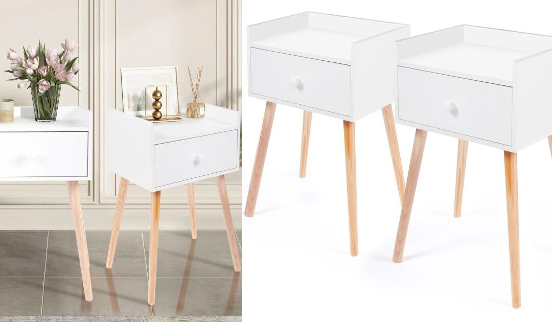 Set de 2 Mesas de Noche en especial a $77 en Walmart (Reg. $300)