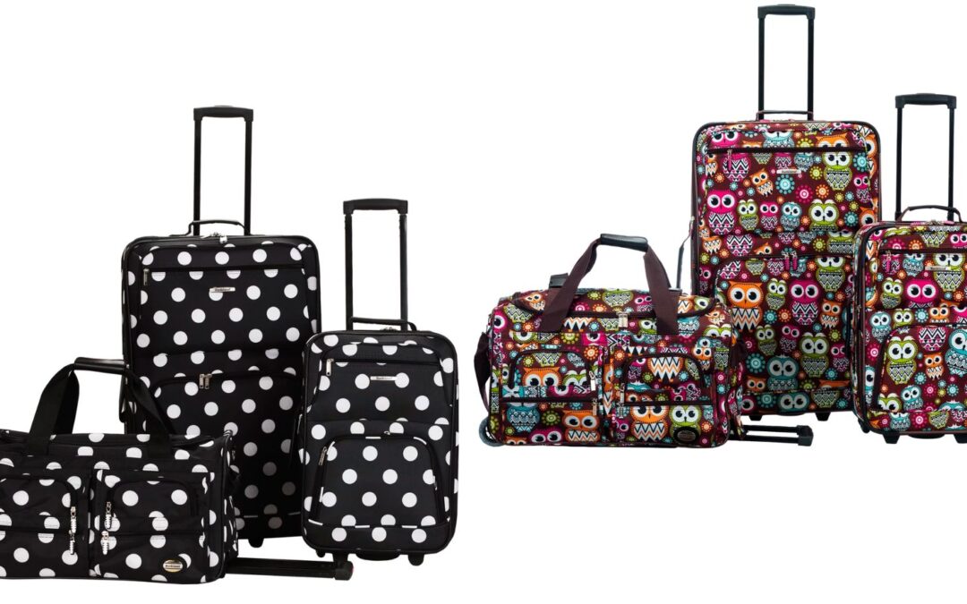 Set de Equipaje de 3-Piezas Rockland SOLO $61.29 (Reg $240)