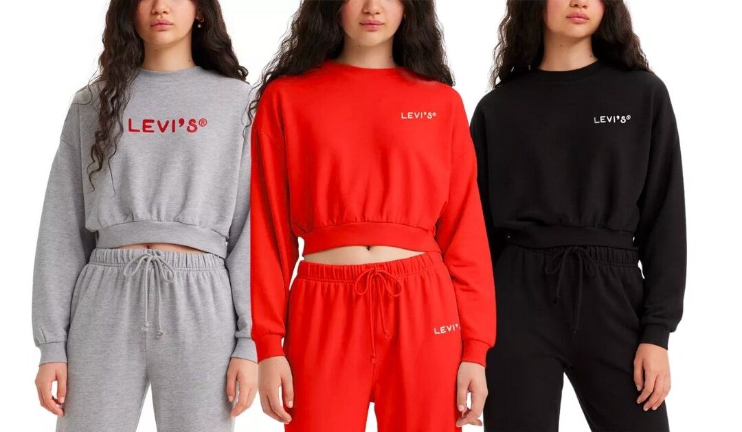 Sweatshirt Levi’s Para Mujeres SOLO $19.99 (Reg $55)